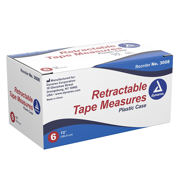 dynarex retractable tape measure
