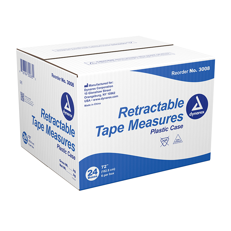 dynarex retractable tape measure