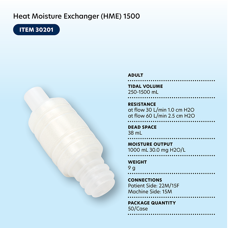Dynarex Heat Moisture Exchanger (HME)