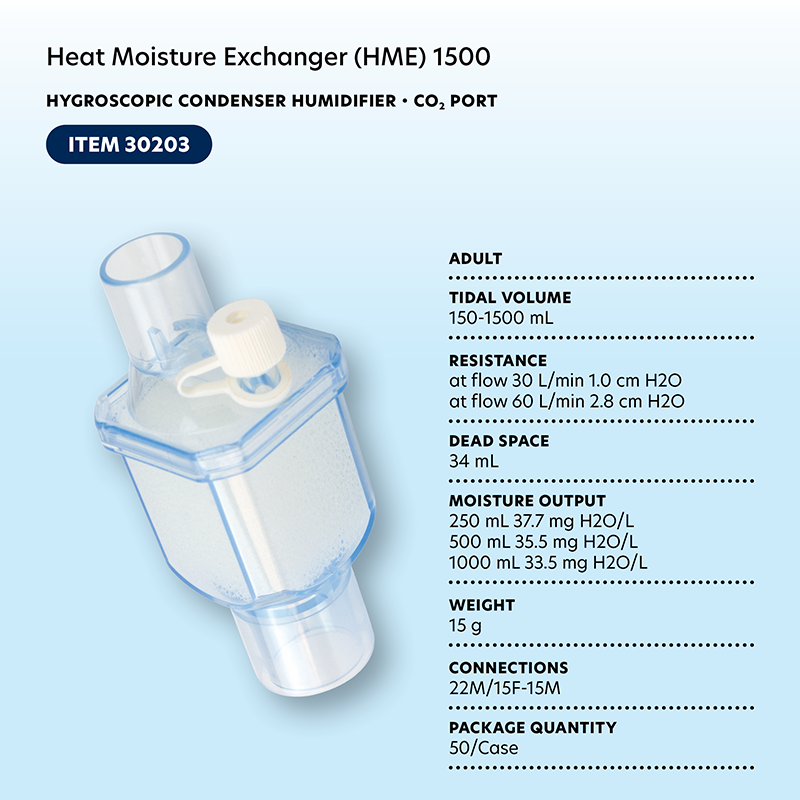 Dynarex Heat Moisture Exchanger (HME)