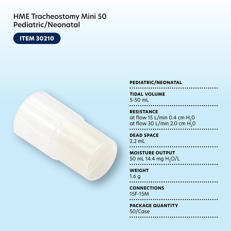 Dynarex Heat Moisture Exchanger Tracheostomy