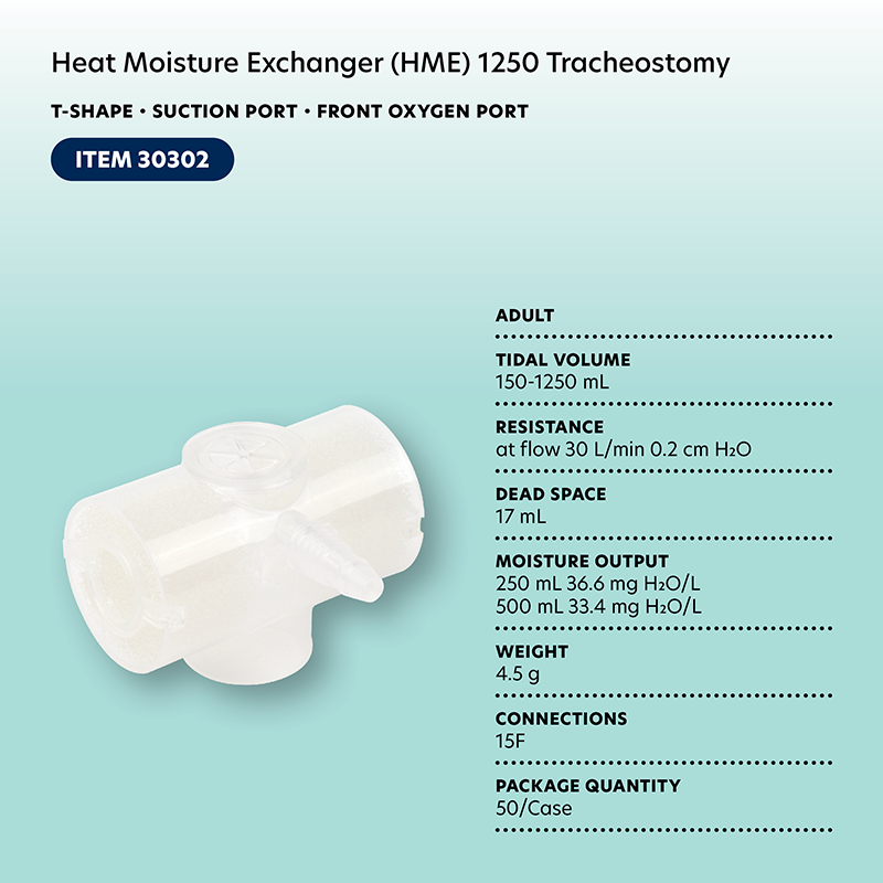 Dynarex Heat Moisture Exchanger Tracheostomy