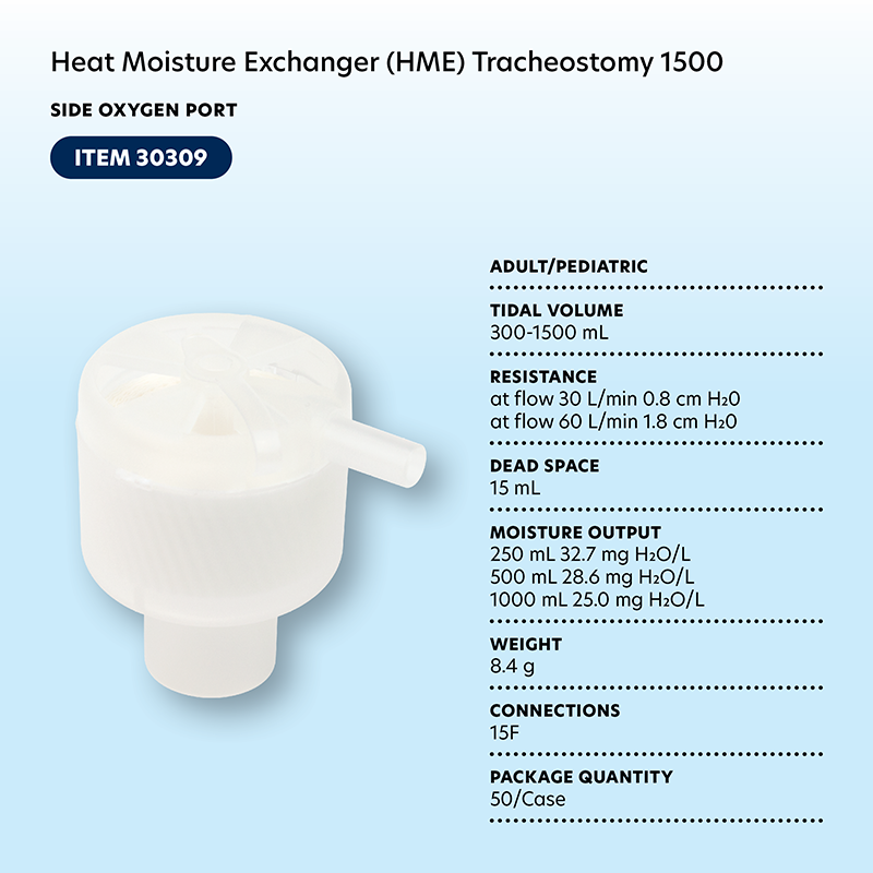 Dynarex Heat Moisture Exchanger Tracheostomy
