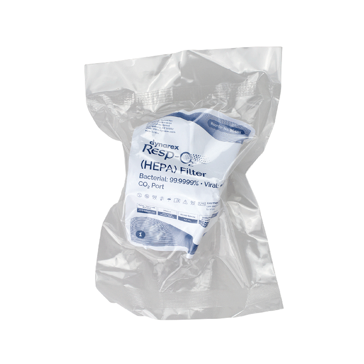 Dynarex 30401 (HEPA) Respiratory B/V Filter