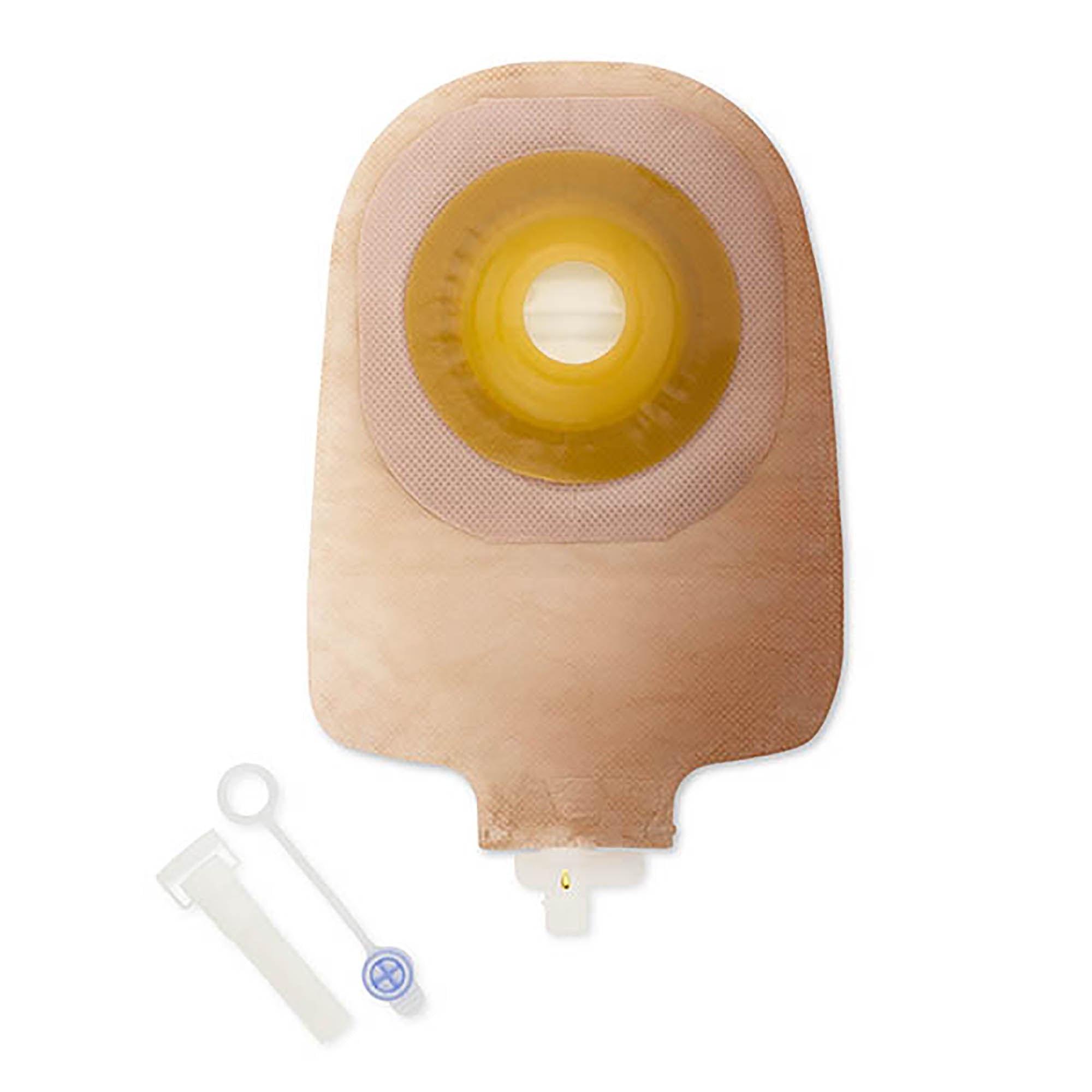 Urostomy Pouch Premier One-Piece System 9 Inch Length 1 Inch Stoma Drainable,Packaging Type- Box