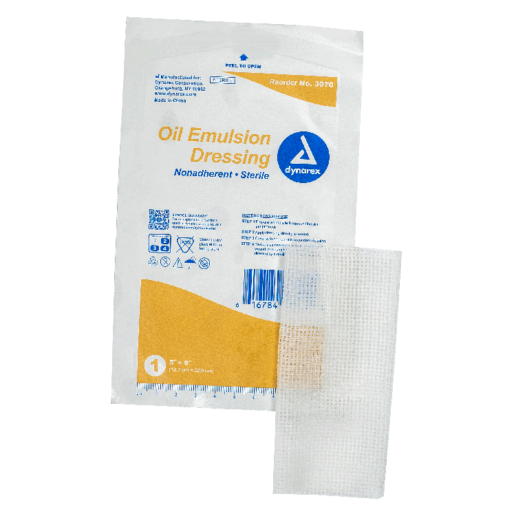dynarex oil emulsion dressings