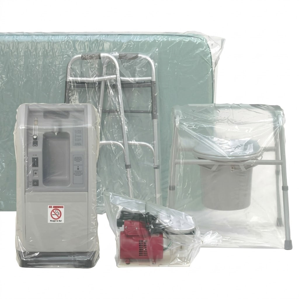 Equipment Bags Plastic For Bipap and Cpap 21.5 X30 Rl/100