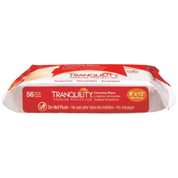 Personal Cleansing Wipe Tranquility® Soft Pack Scented 56 Count