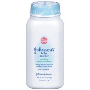 Baby Powder Johnson's 1-1/2 oz. Scented Shaker Bottle Cornstarch / Aloe / Vitamin E