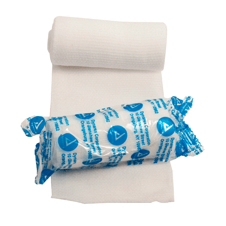 Dynarex Stretch Gauze Bandages - Individually Wrapped-500/Case
