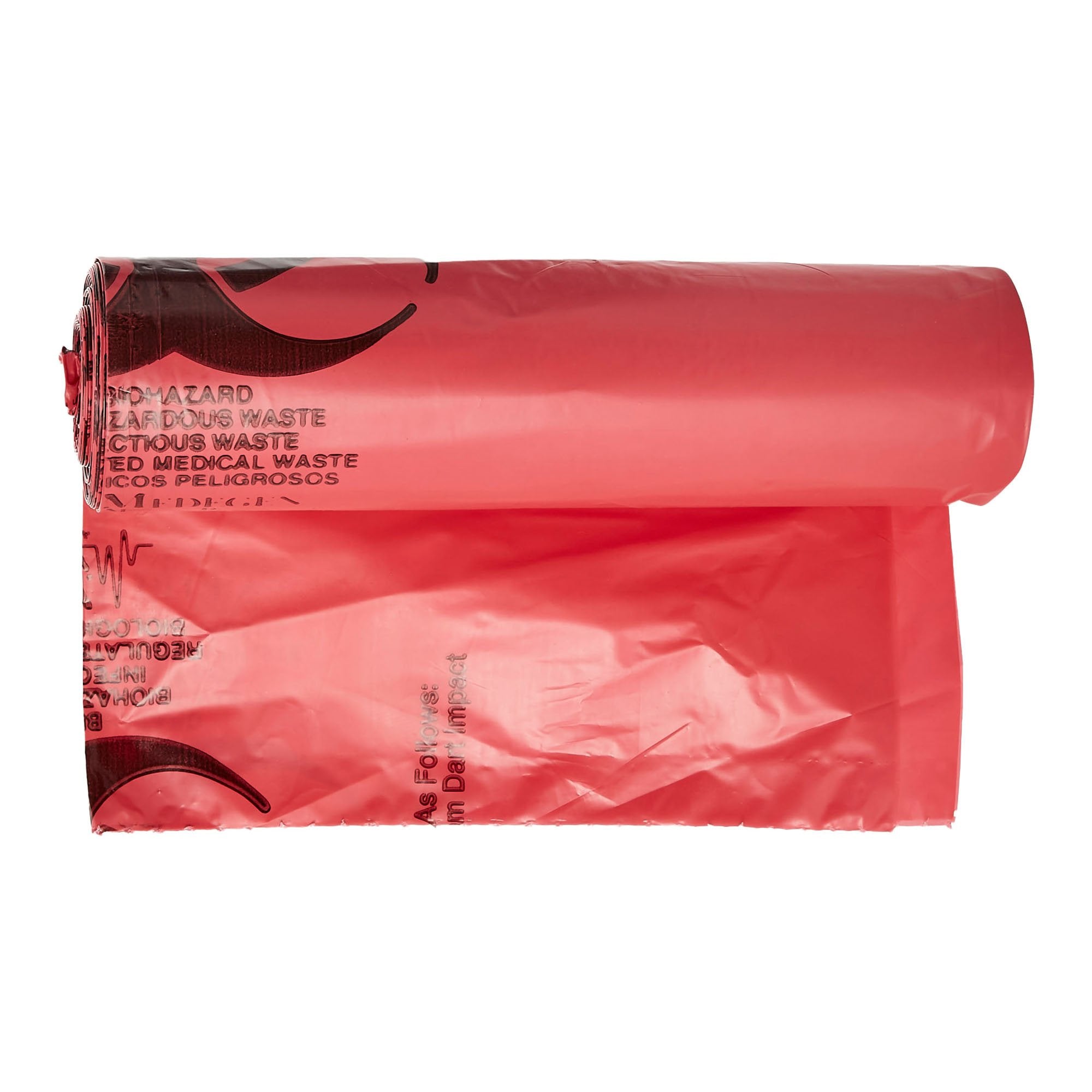 Infectious Waste Bag McKesson 40 to 45 gal. Red Bag LLDPE 40 X 46 Inch | 100/Case