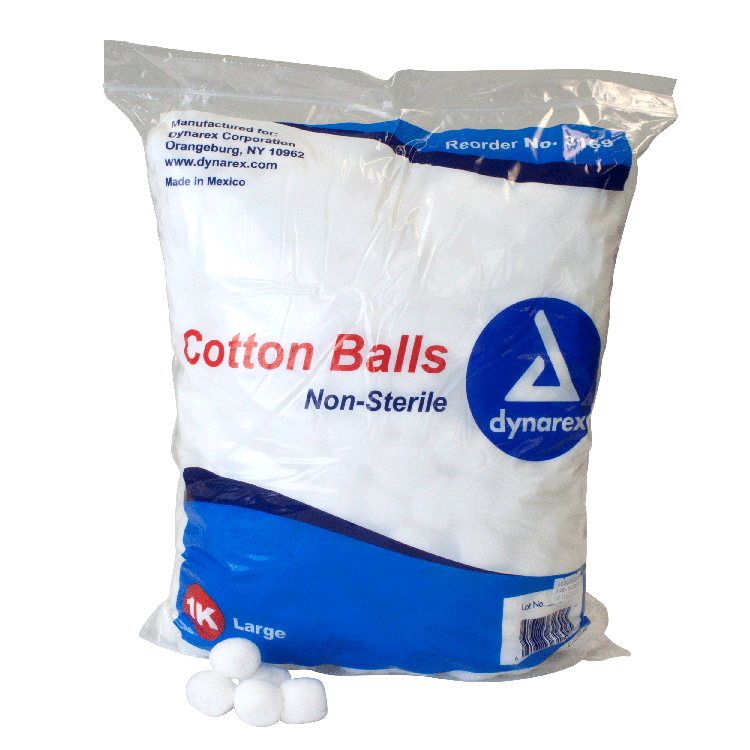 Dynarex Cotton Balls - Non-Sterile