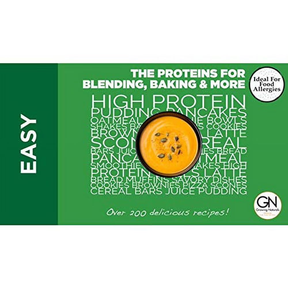 Growing Naturals Pea Protein Powder - Original Flavor - 32.2 Oz