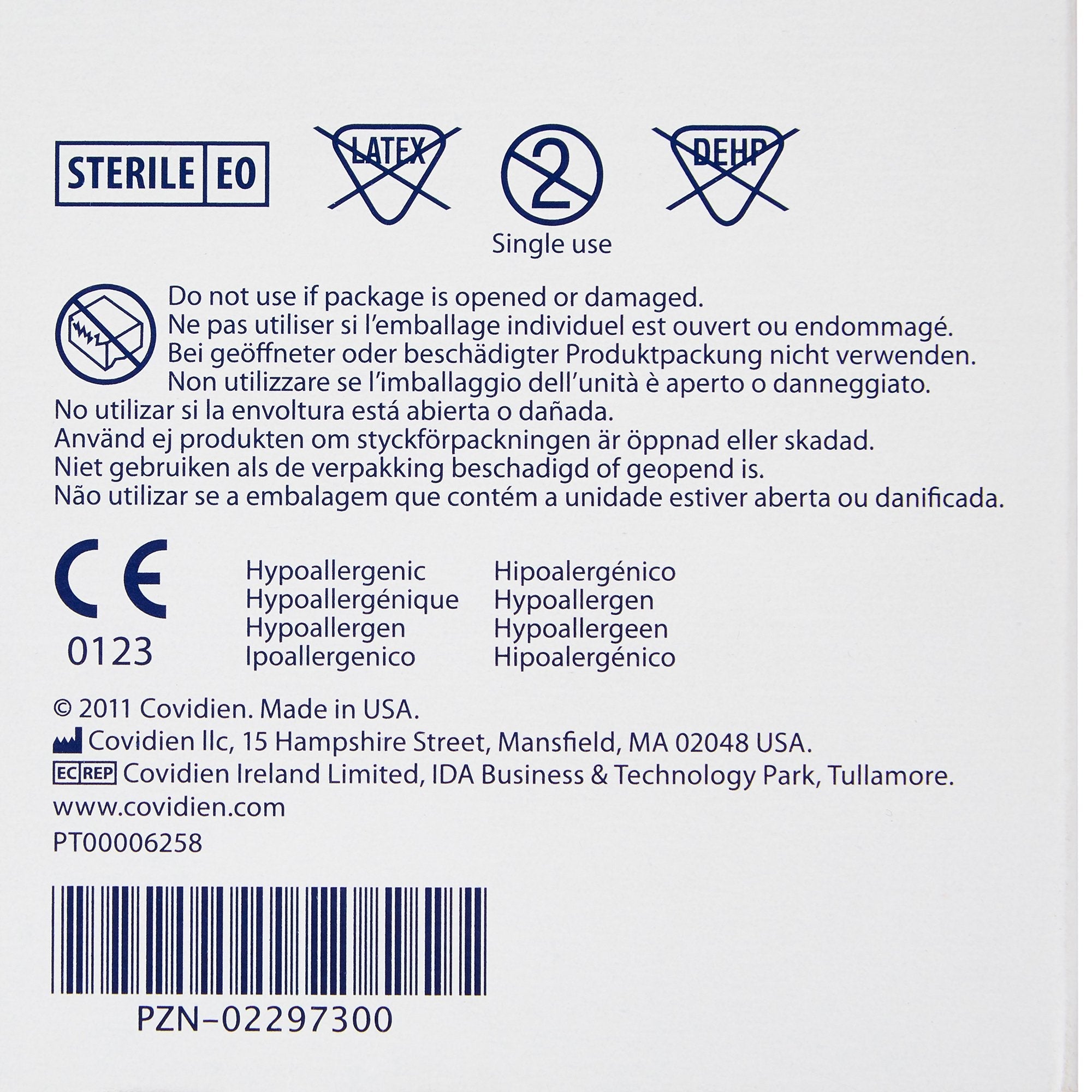 Island Dressing Telfa 4 X 10 Inch Rectangle Sterile,Packaging Type- Box
