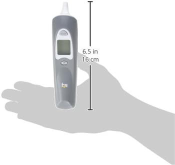 Tympanic Ear Thermometer HealthSmart Ear Probe Handheld,Packaging Type- Each