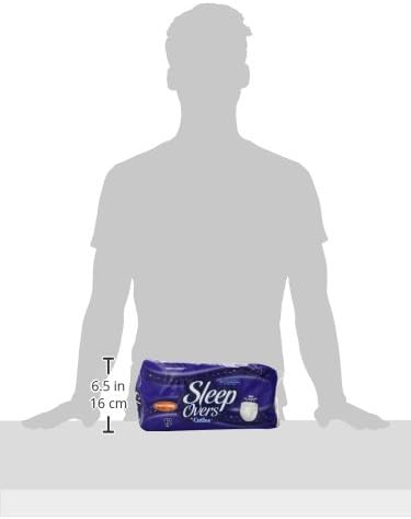 Unisex Youth Absorbent Underwear Cuties Sleep Overs Pull On with Tear Away Seams Large / X-Large Disposable Heavy Absorbency, Packaging Type- Case