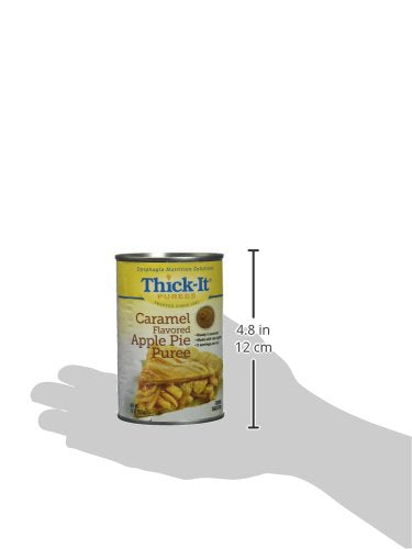Thickened Food Thick-It 15 oz. Can Caramel Apple Pie Flavor Puree IDDSI Level 4 Extremely Thick/Pureed, Packaging Type- Case