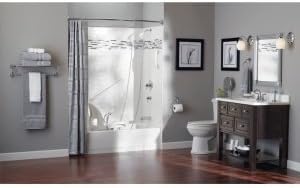 Moen Grab Bar  18  Securemount White  Concealed Screws