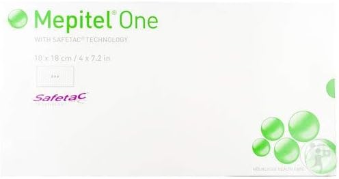 Wound Contact Layer Dressing Mepitel One 4 X 7 Inch Sterile, Packaging Type- Case