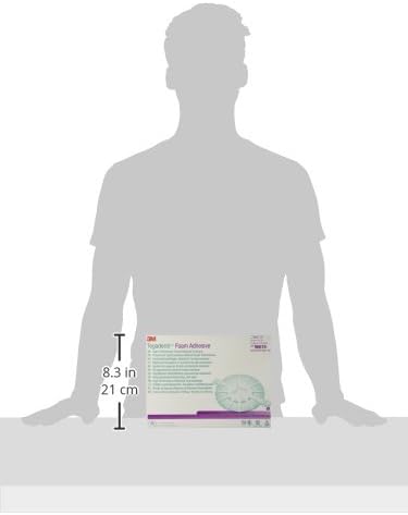 Foam Dressing 3M Tegaderm High Performance 5-1/2 X 5-1/2 Inch With Border Film Backing Acrylic Adhesive Heel Sterile, Packaging Type- Case