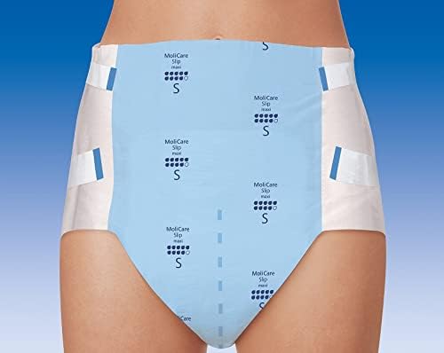 Unisex Adult Incontinence Brief MoliCare Slip Maxi Large Disposable Heavy Absorbency, Packaging Type- Case
