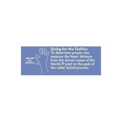 Thumb Protector Tee Pee Adult Small Hook and Loop Strap Closure Left or Right Hand