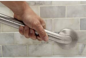 Moen Grab Bar  18  Securemount White  Concealed Screws