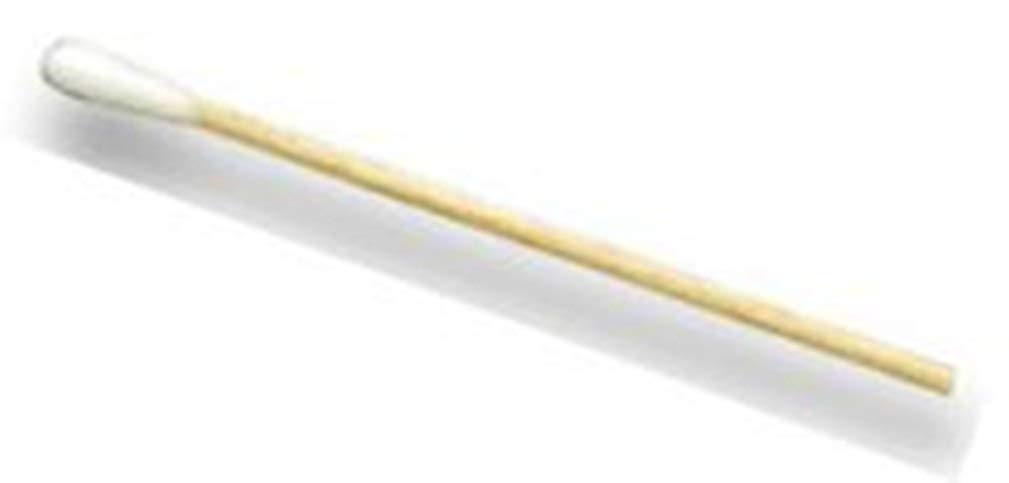 Swabstick Puritan Cotton Tip Wood Shaft 6 Inch Sterile 5 per Pack