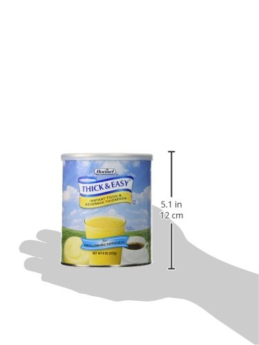 Food and Beverage Thickener Thick & Easy 8 oz. Canister Unflavored Powder IDDSI Level 0 Thin, Packaging Type- Case