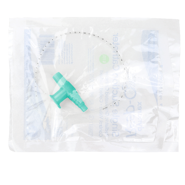 Dynarex Single Suction Catheters - Reliable, sterile design for effective airway clearance. Ideal for hospitals and home care use. Enhance patient comfort and safety.