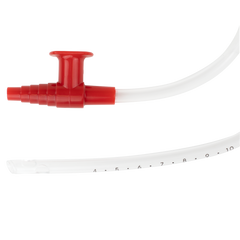 Dynarex Single Suction Catheters - Reliable, sterile design for effective airway clearance. Ideal for hospitals and home care use. Enhance patient comfort and safety.