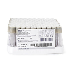 BD Vacutainer Venous Blood Collection Tube Sodium Fluoride / Potassium Oxalate Additive 4 mL BD Hemogard Closure Plastic Tube, Packaging Type- Case