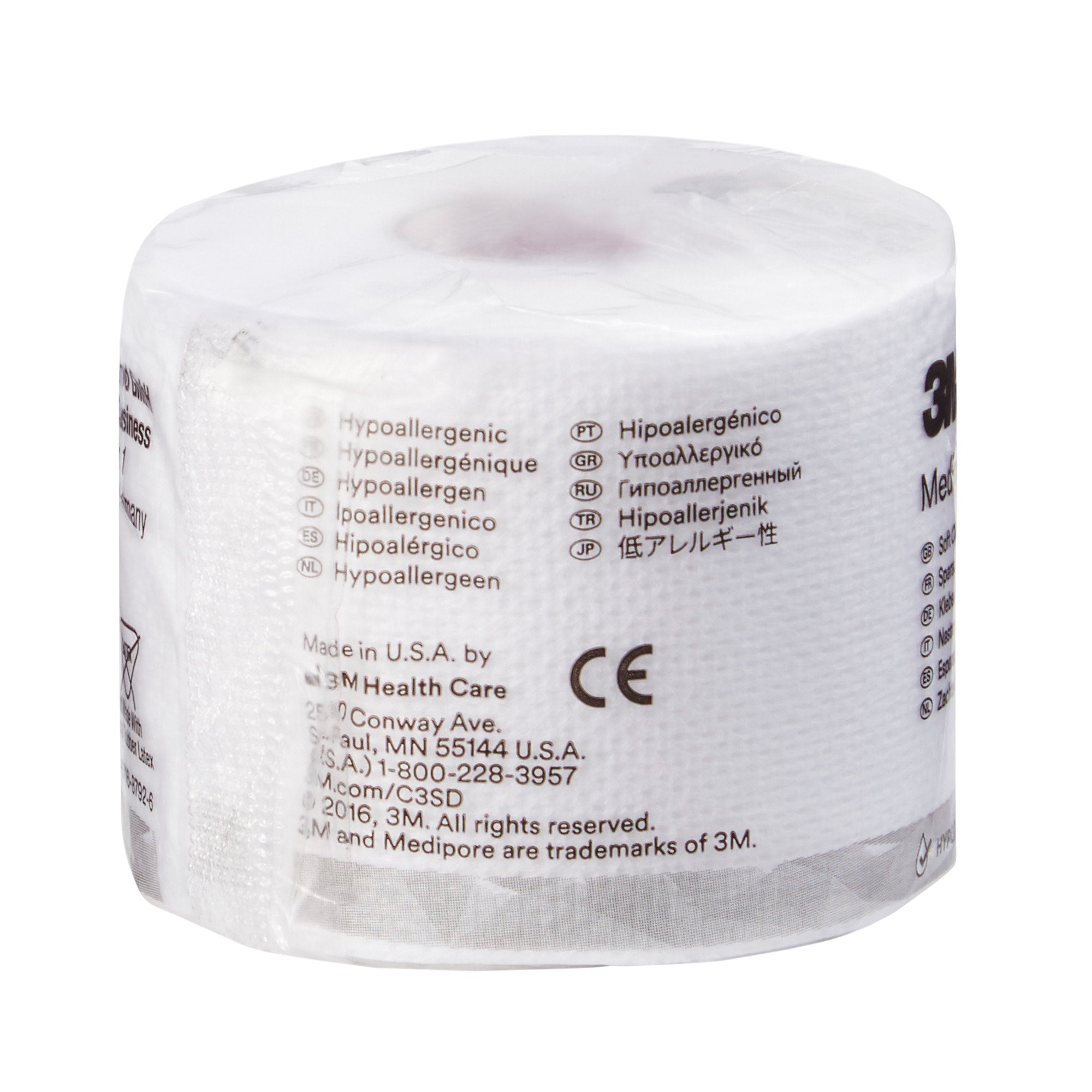 Perforated Medical Tape 3M Medipore H White 2 Inch X 10 Yard Soft Cloth NonSterile, Packaging Type- Case