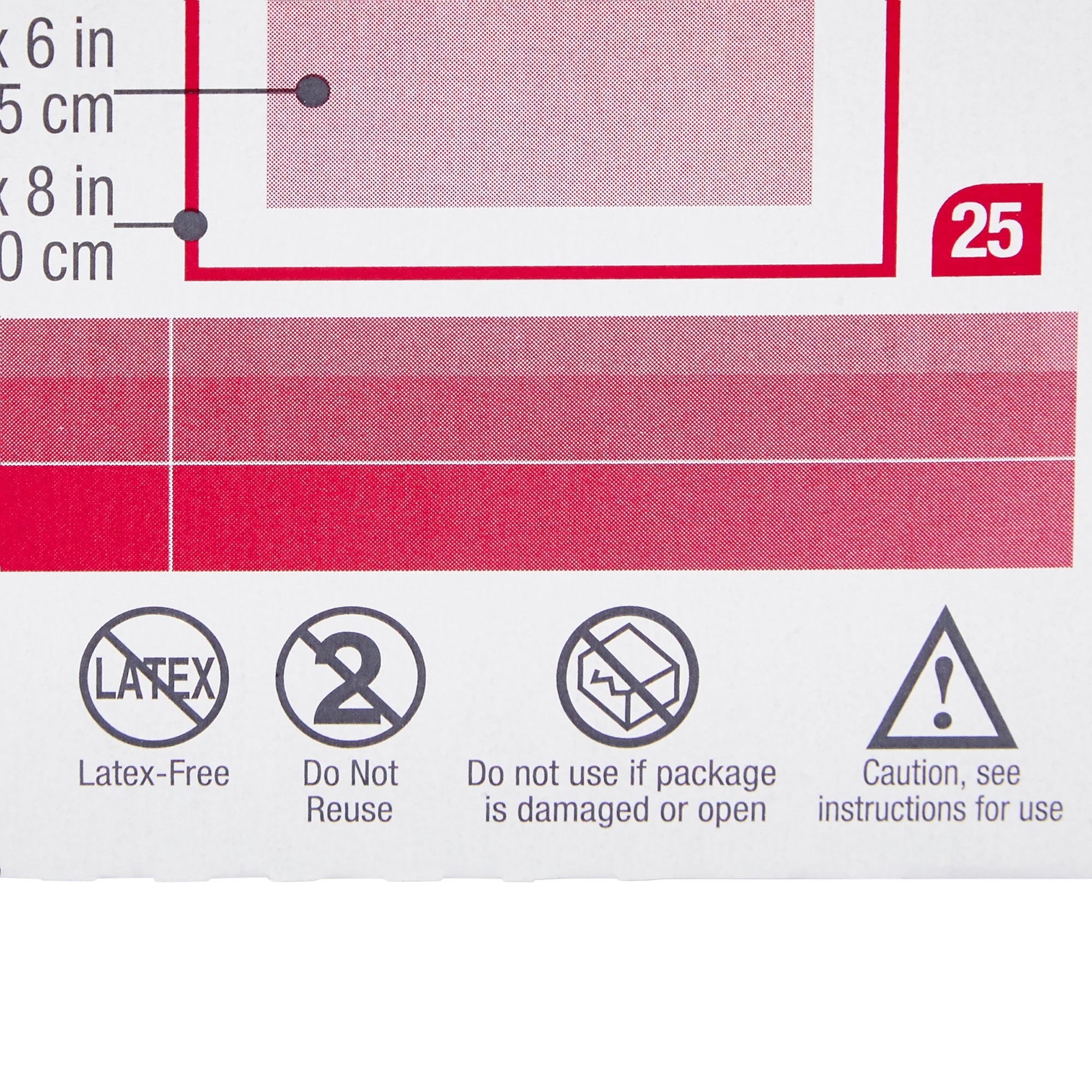 Composite Dressing 3M Medipore 3-1/2 X 8 Inch Rectangle Sterile Nonwoven Backing, Packaging Type- Case