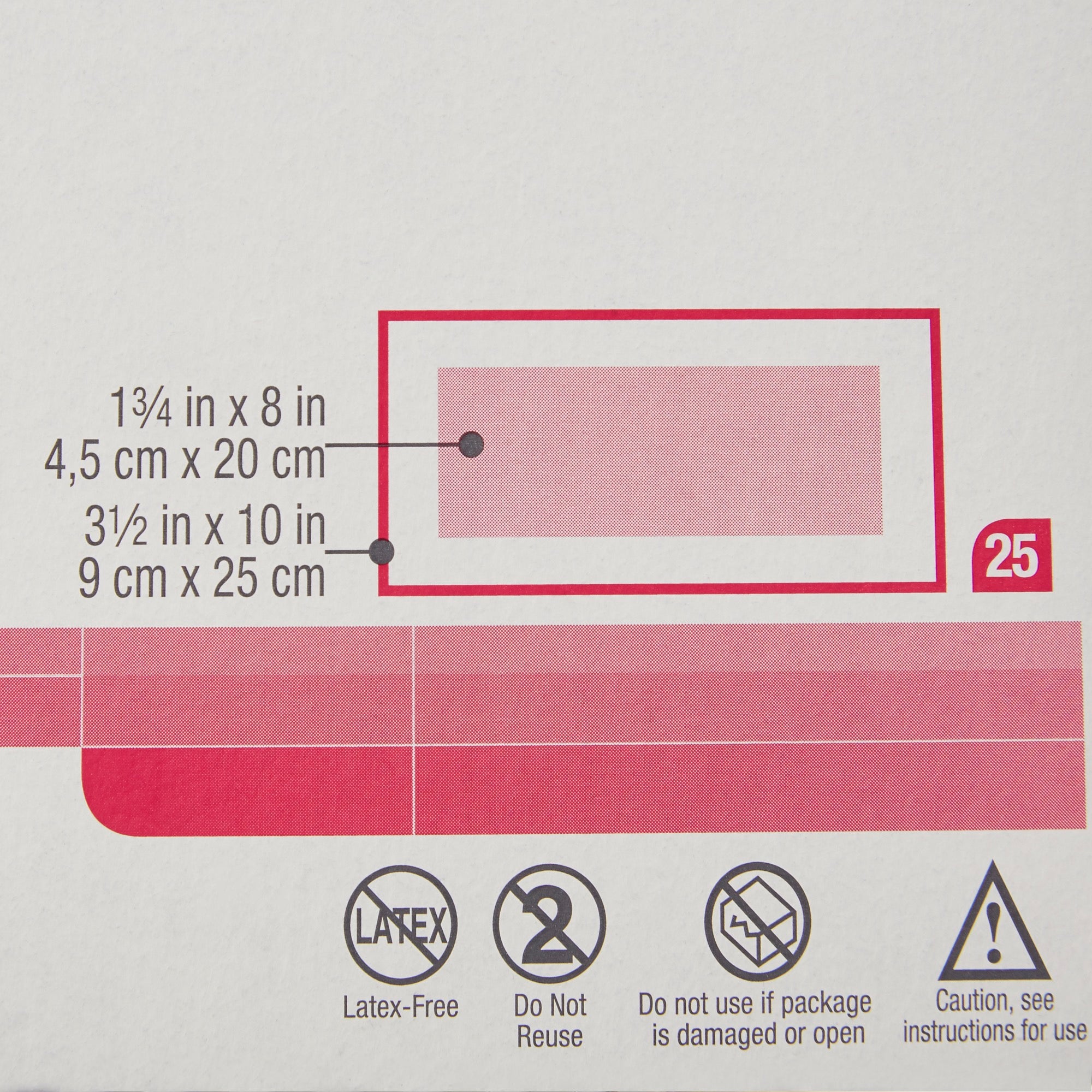 Composite Dressing 3M Medipore 3-1/2 X 10 Inch Rectangle Sterile Nonwoven Backing, Packaging Type- Box