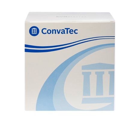 Ostomy Barrier Sur-Fit Natura Trim to Fit, Standard Wear Stomahesive Adhesive 57 mm Flange Sur-Fit Natura System Hydrocolloid 1-3/8 to 1-3/4 Inch Opening 5 X 5 Inch,Packaging Type- Box