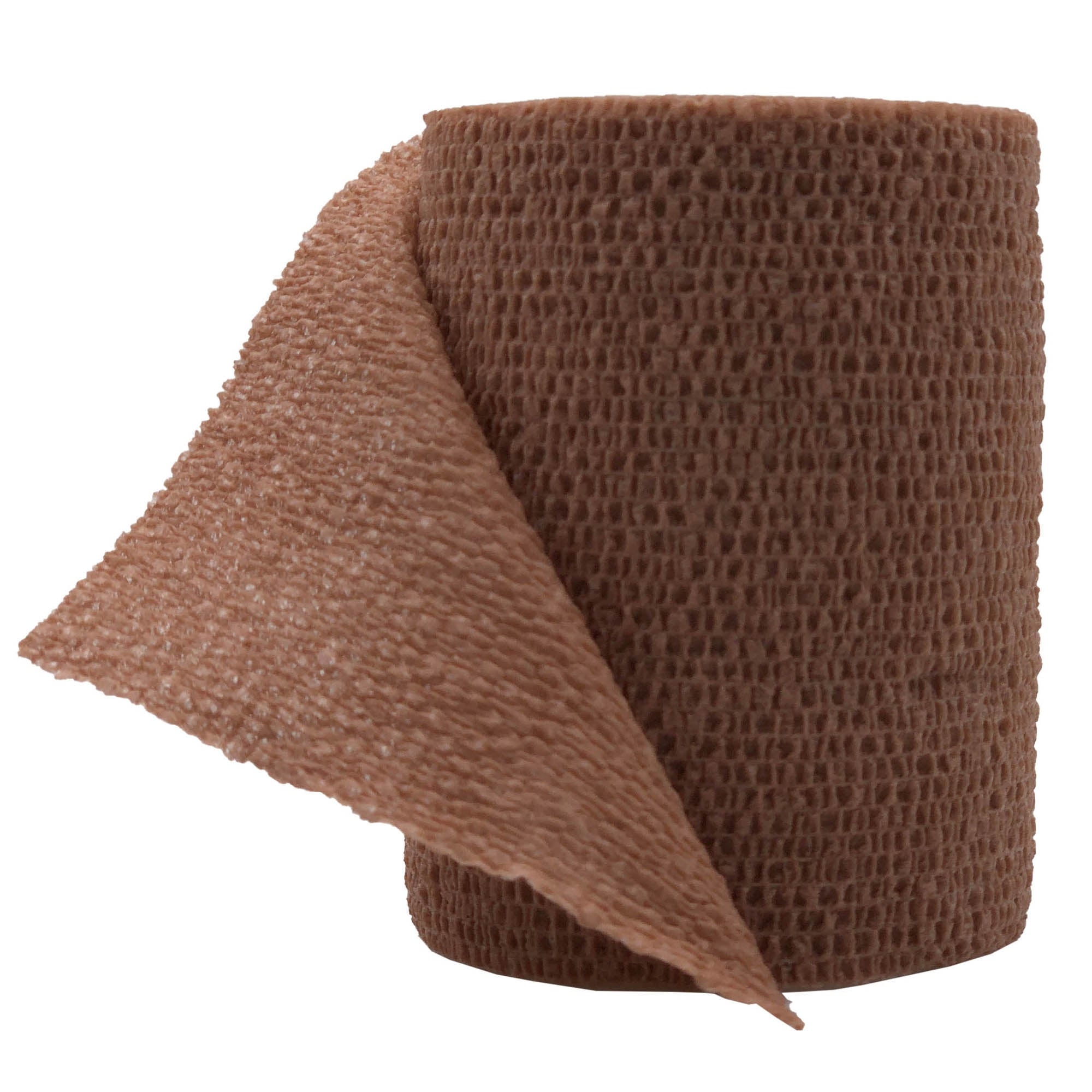 Cohesive Bandage CoFlex 3 Inch X 5 Yard Self-Adherent Closure Tan NonSterile 14 lbs. Tensile Strength, Packaging Type- Case