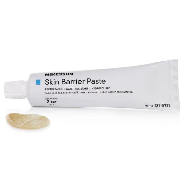 Ostomy Barrier Paste McKesson 2 oz. Tube, Pectin-Based, Protective Skin Barrier Case