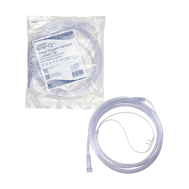 Dynarex Nasal Oxygen Cannulas - Cushion Tip