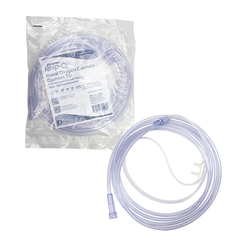 Dynarex Nasal Oxygen Cannulas - Cushion Tip