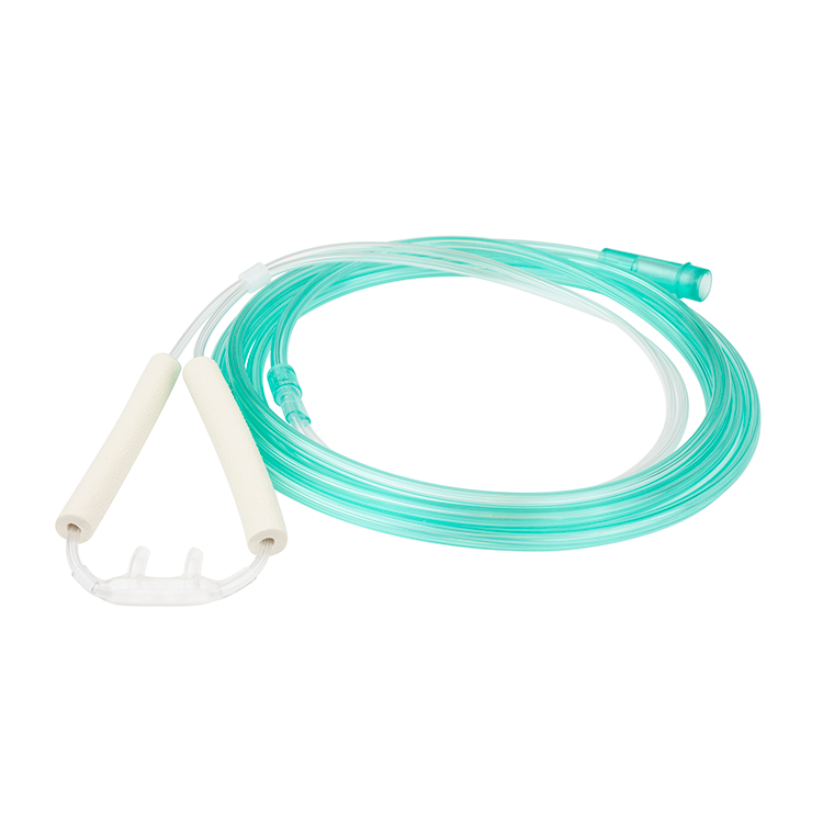 Dynarex Nasal Oxygen Cannula Cushion Tip w/Advantage Ear Foam w/ 7'