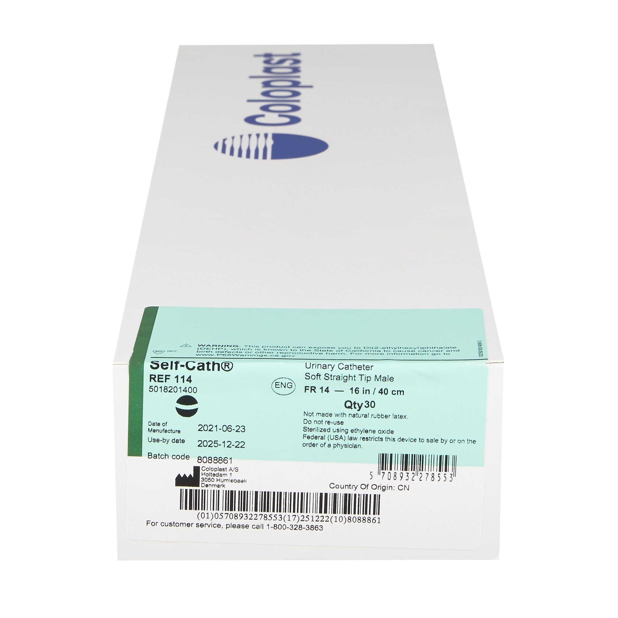 Self Cath Catheter  10fr  16  St Tip  Black Funnel End Bx/30
