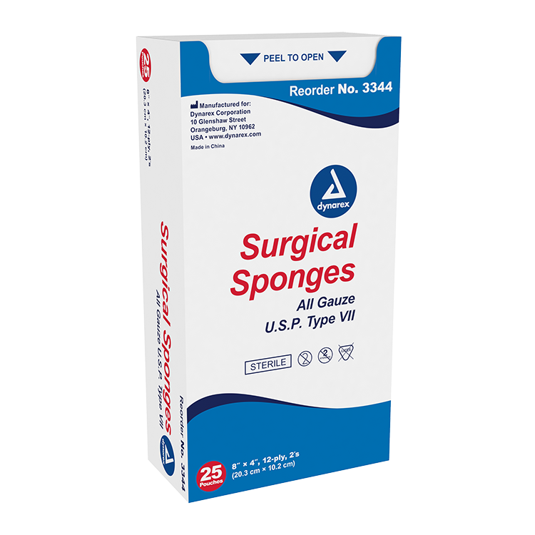 Dynarex Sponges & Pads - Sterile & Non-Sterile