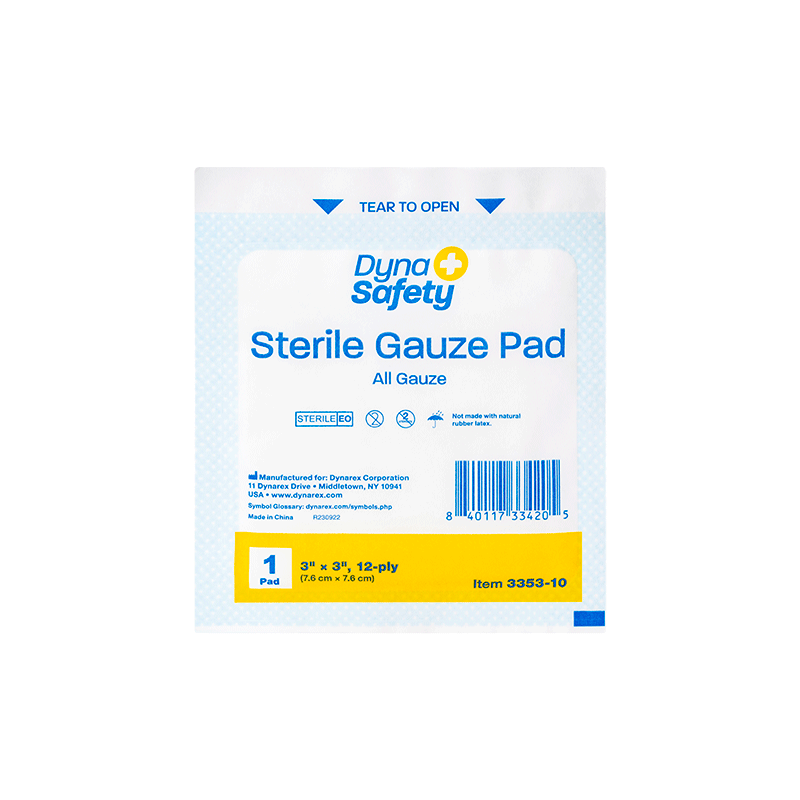 Dynarex DynaSafety Gauze Pads