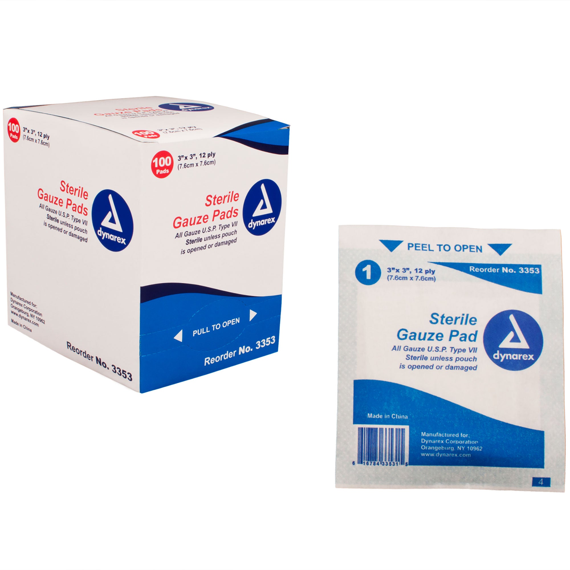 Dynarex Sponges & Pads - Sterile & Non-Sterile