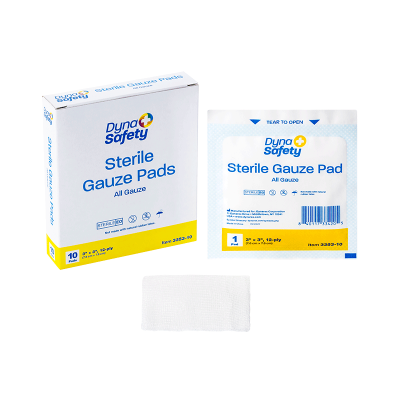 Dynarex DynaSafety Gauze Pads