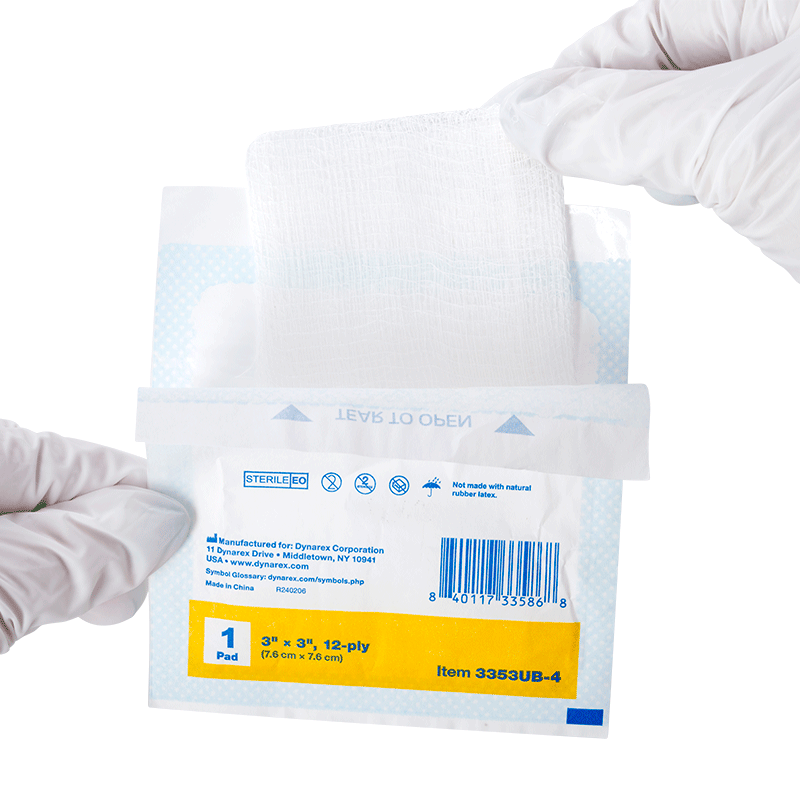 Dynarex DynaSafety Gauze Pads