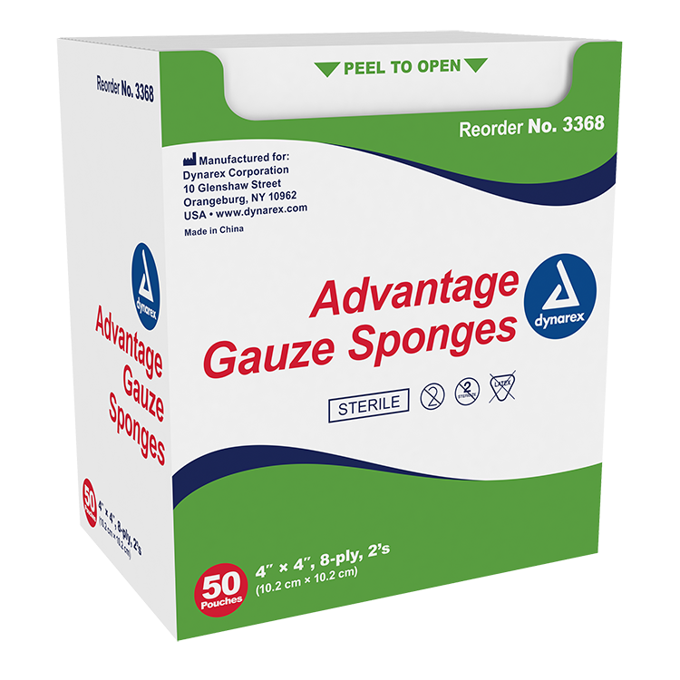 dynarex advantage surgical sponges sterile non sterile