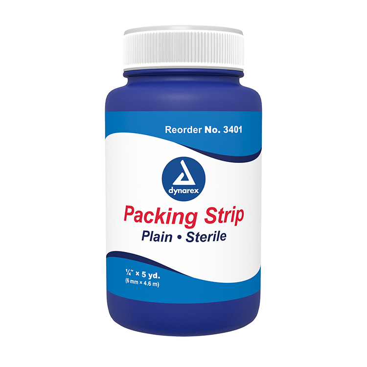 dynarex packing strips iodoform sterile