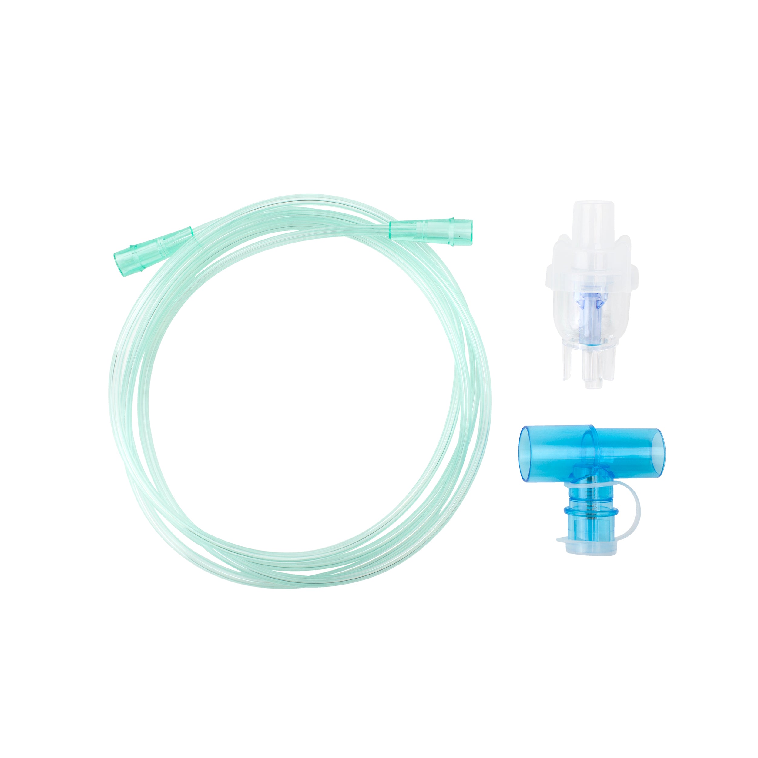 dynarex small volume nebulizer 6cc cup w 7 2 1 m tubing and t piece mouthpiece standar